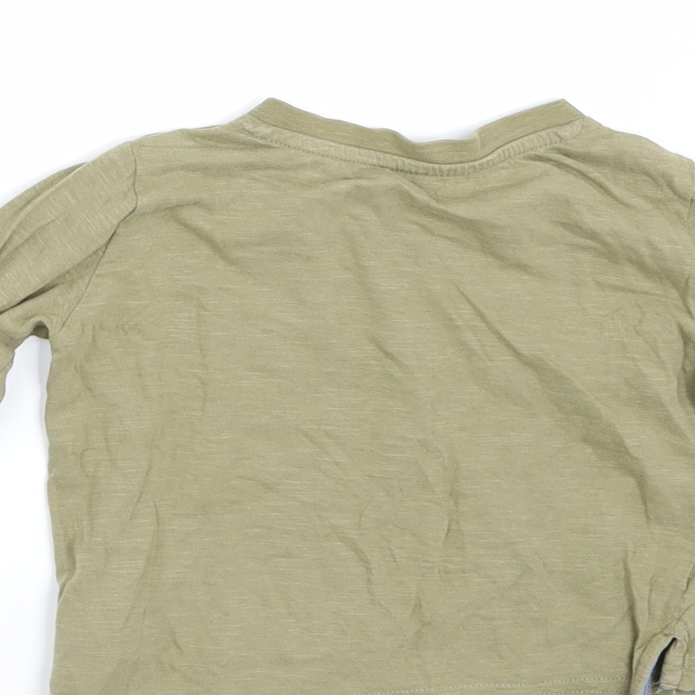 Mothercare Boys Green   Basic T-Shirt Size 12-18 Months