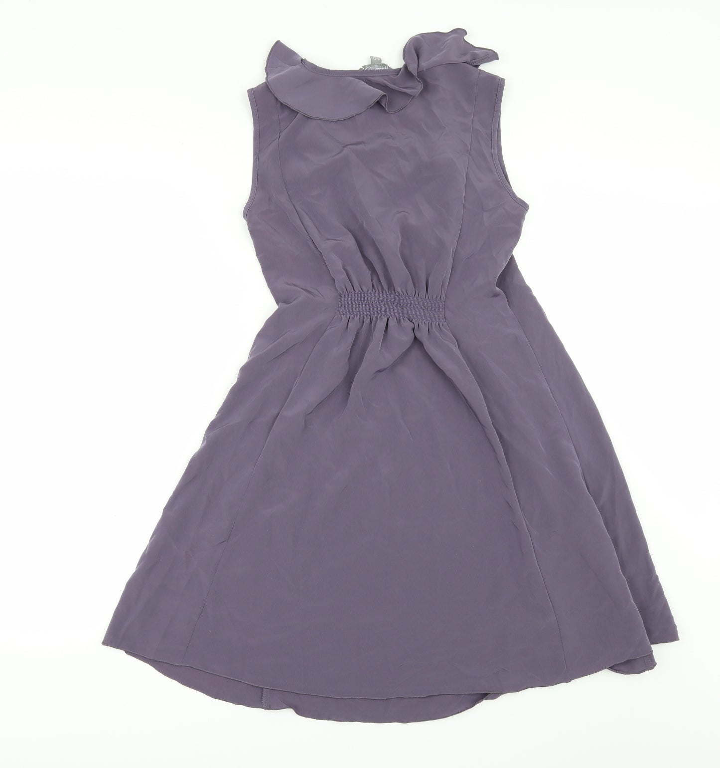 Dorothy Perkins Womens Purple  Rayon A-Line  Size 10  - Maternity