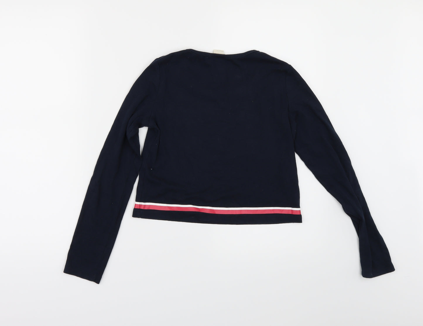 H&M Girls Black   Basic T-Shirt Size 11-12 Years