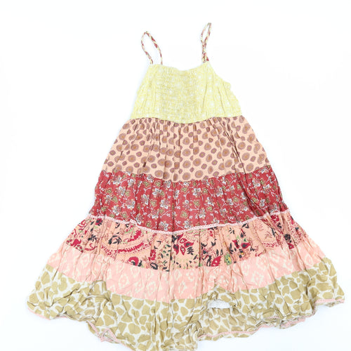 Domino Girl Girls Multicoloured Geometric  Shift  Size 6-7 Years