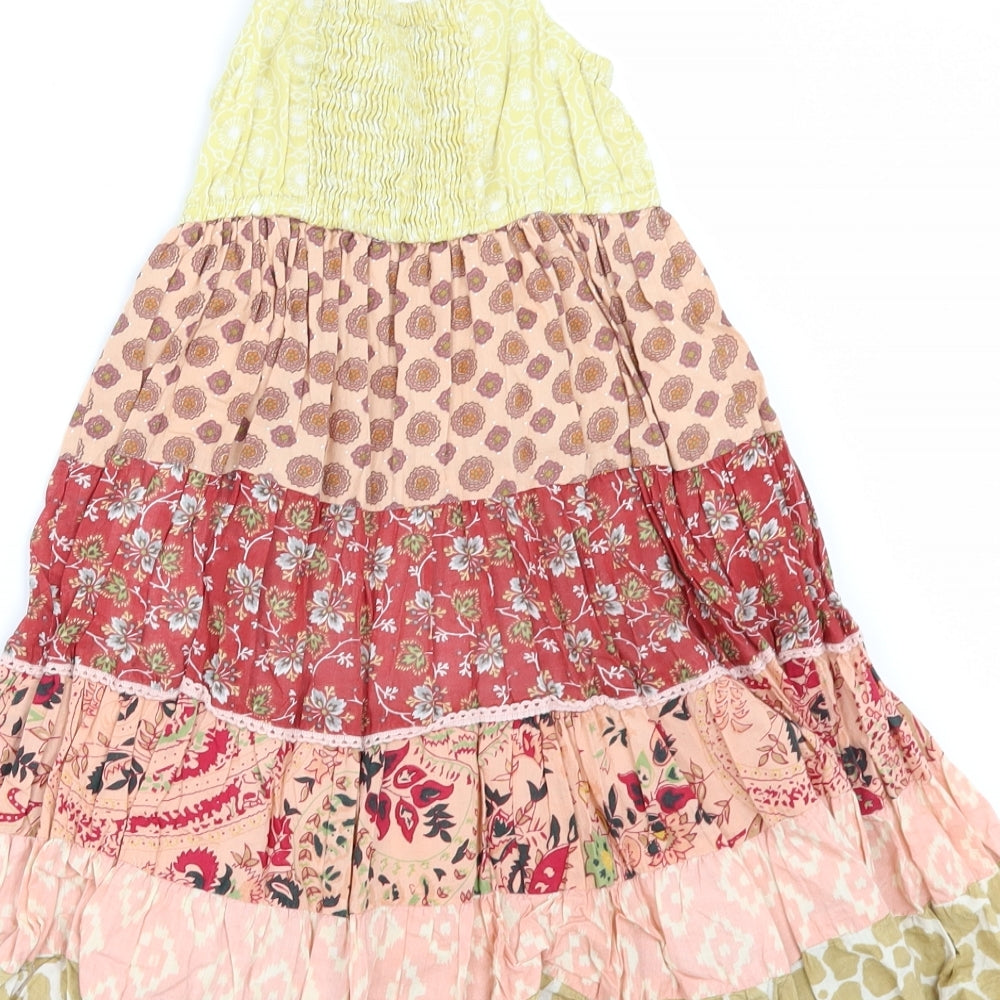 Domino Girl Girls Multicoloured Geometric  Shift  Size 6-7 Years