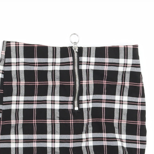 New Look Girls Black Check  Mini Set Size 11 Years