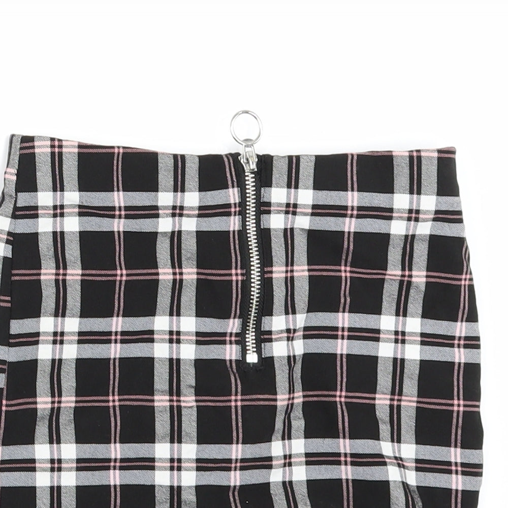 New Look Girls Black Check  Mini Set Size 11 Years