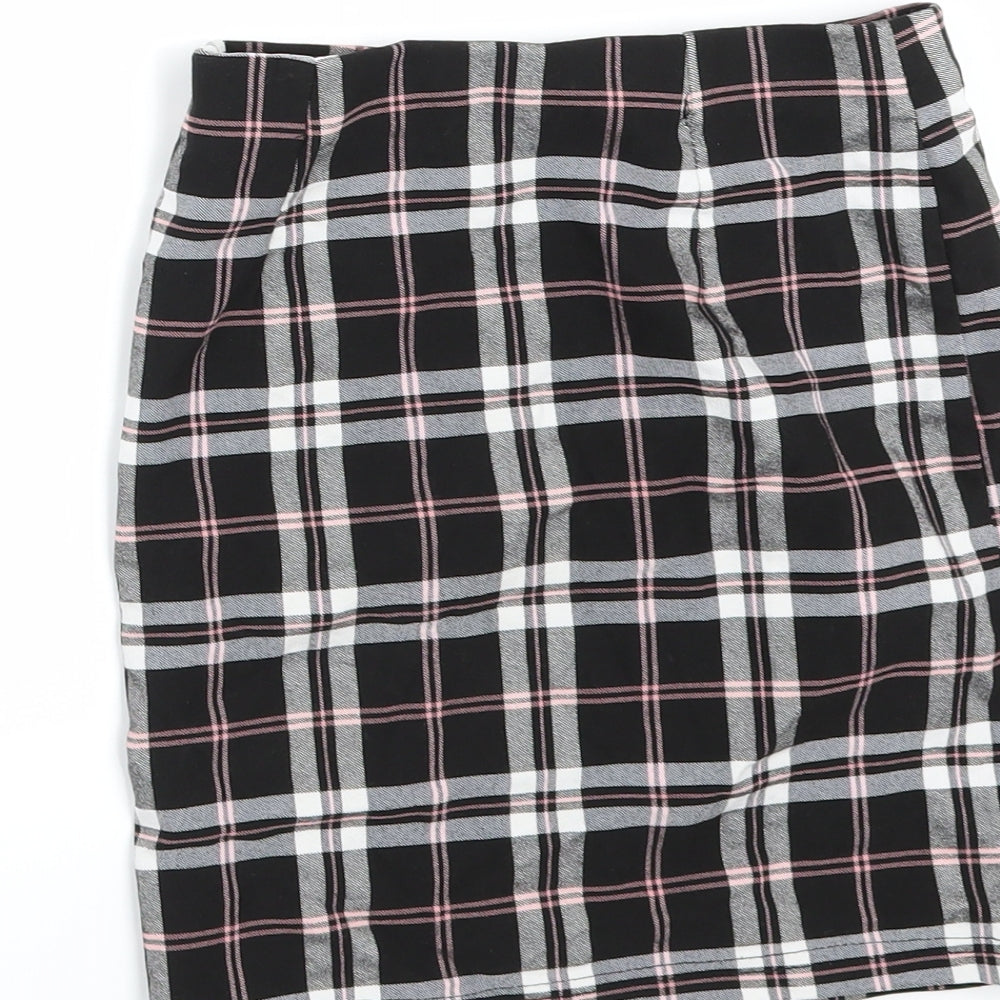 New Look Girls Black Check  Mini Set Size 11 Years