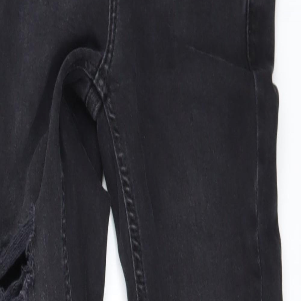 New Look Girls Black  Denim Skinny Jeans Size 10-11 Years