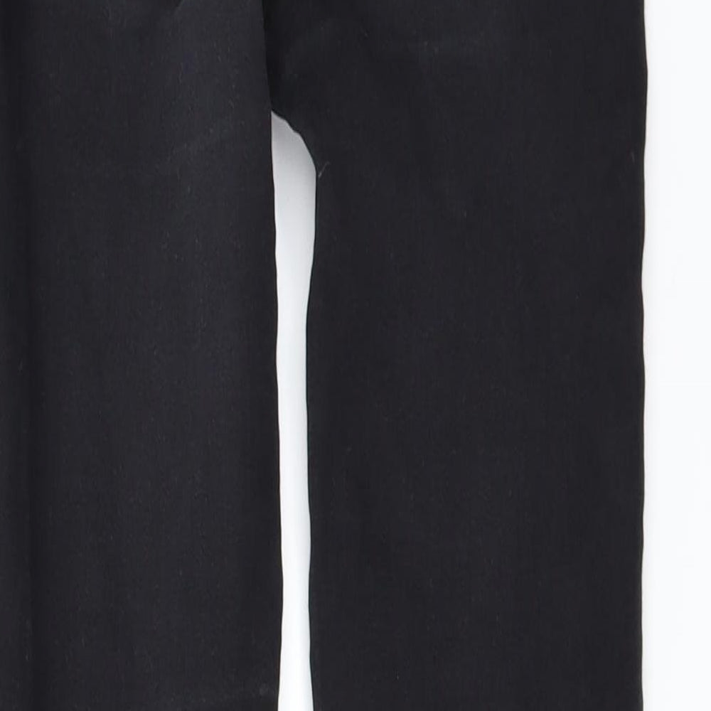 TU Girls Black  Denim Skinny Jeans Size 10 Years - DISTRESSED