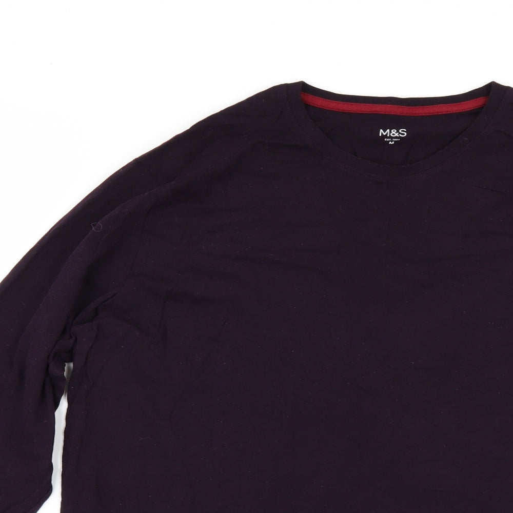 Marks and Spencer Mens Red    T-Shirt Size M