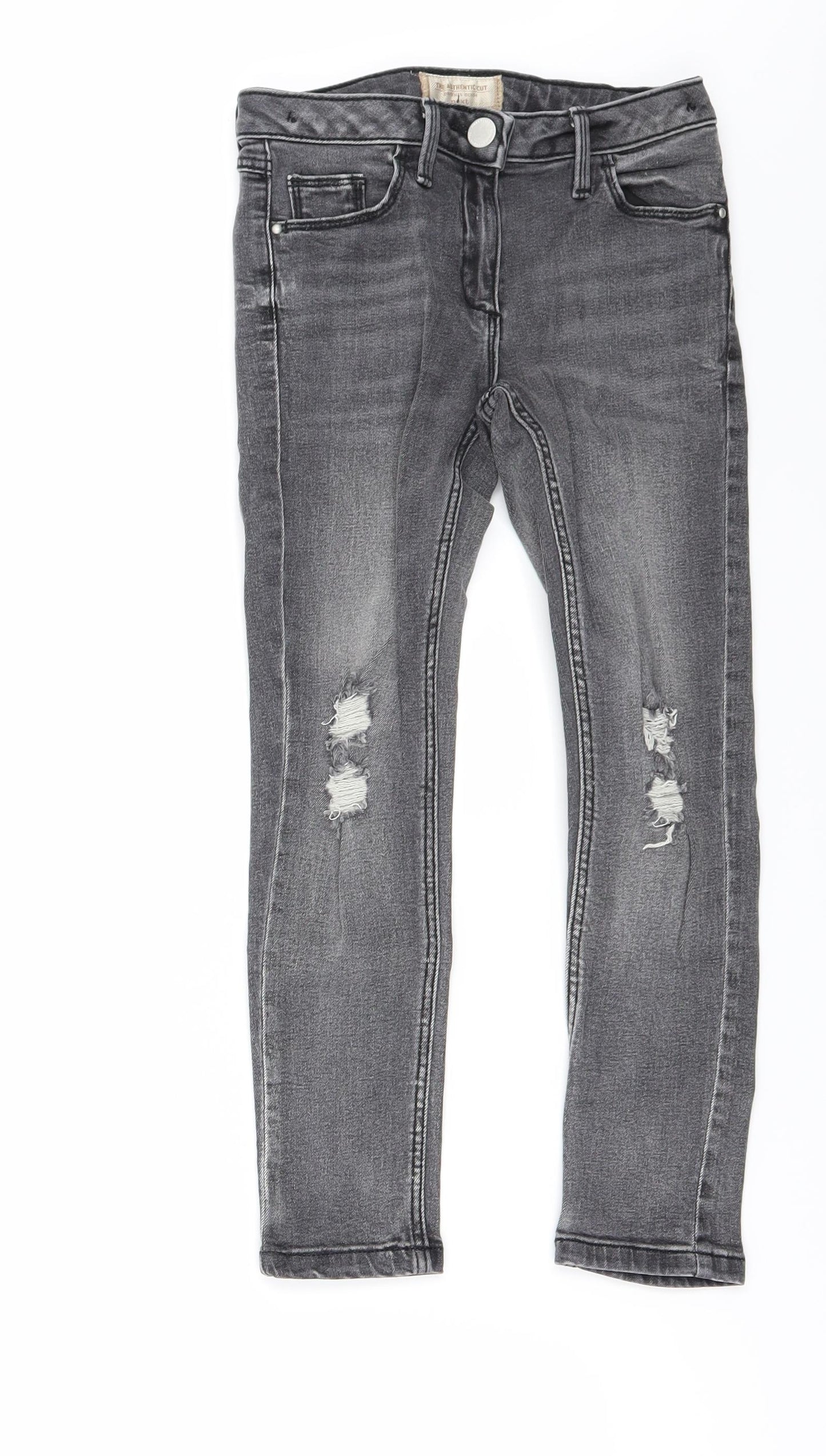 NEXT Girls Black   Skinny Jeans Size 8 Years