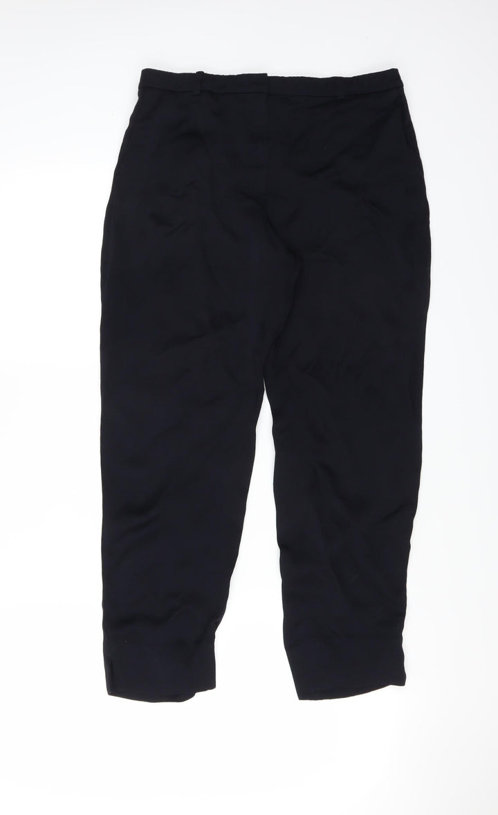 Mango Womens Blue   Trousers  Size 12 L25 in