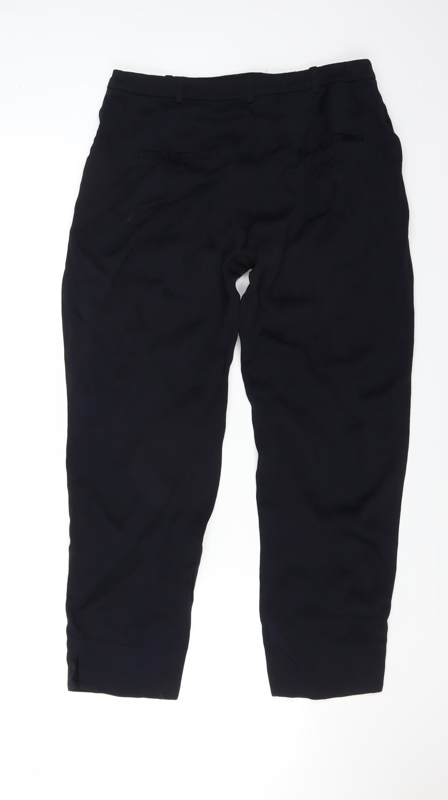 Mango Womens Blue   Trousers  Size 12 L25 in