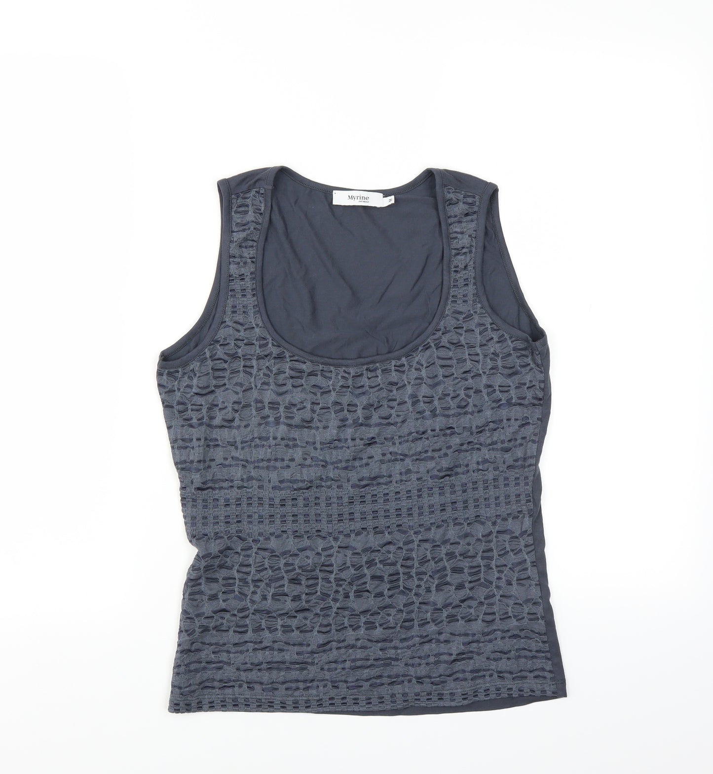 Myrine & Me Womens Grey   Basic Tank Size M