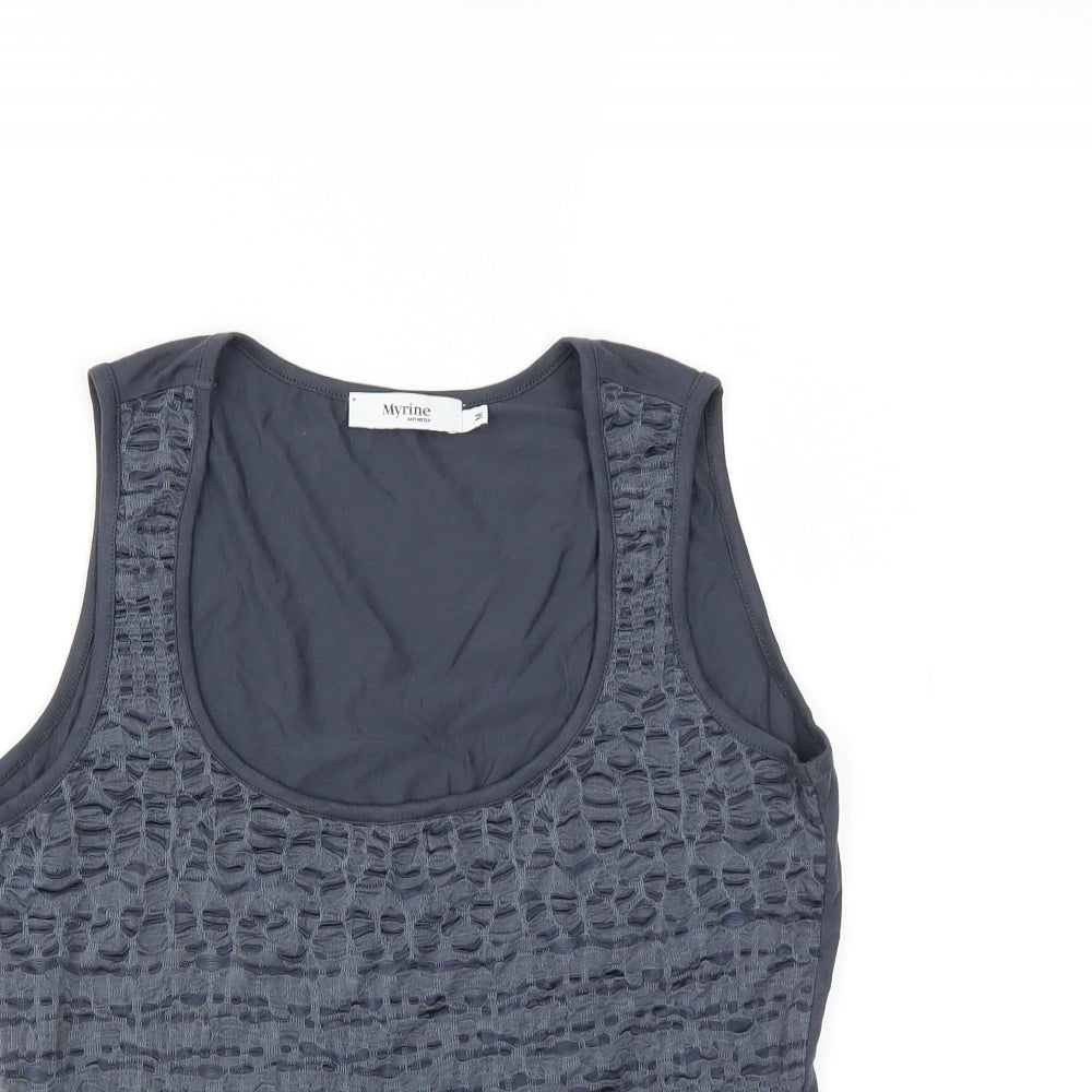 Myrine & Me Womens Grey   Basic Tank Size M
