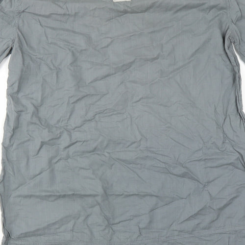 earth addict Womens Grey   Shirt Dress  Size 8