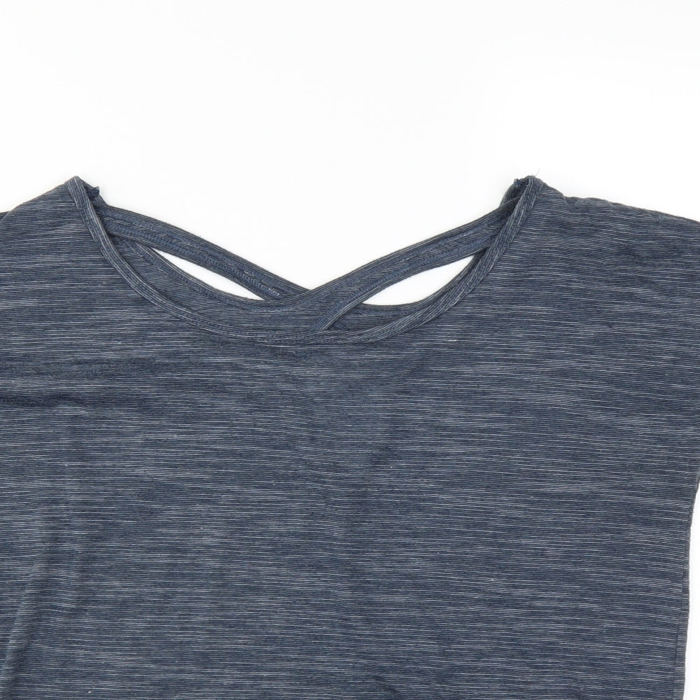 Souluxe Womens Blue   Basic T-Shirt Size S