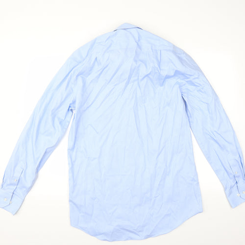 Marks and Spencer Mens Blue    Dress Shirt Size 15.5