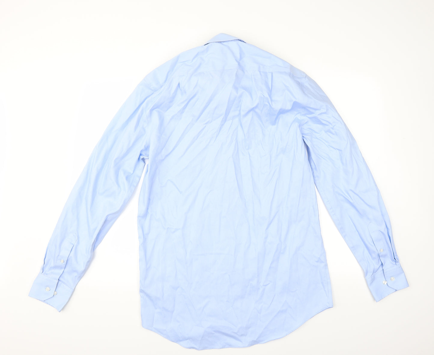 Marks and Spencer Mens Blue    Dress Shirt Size 15.5