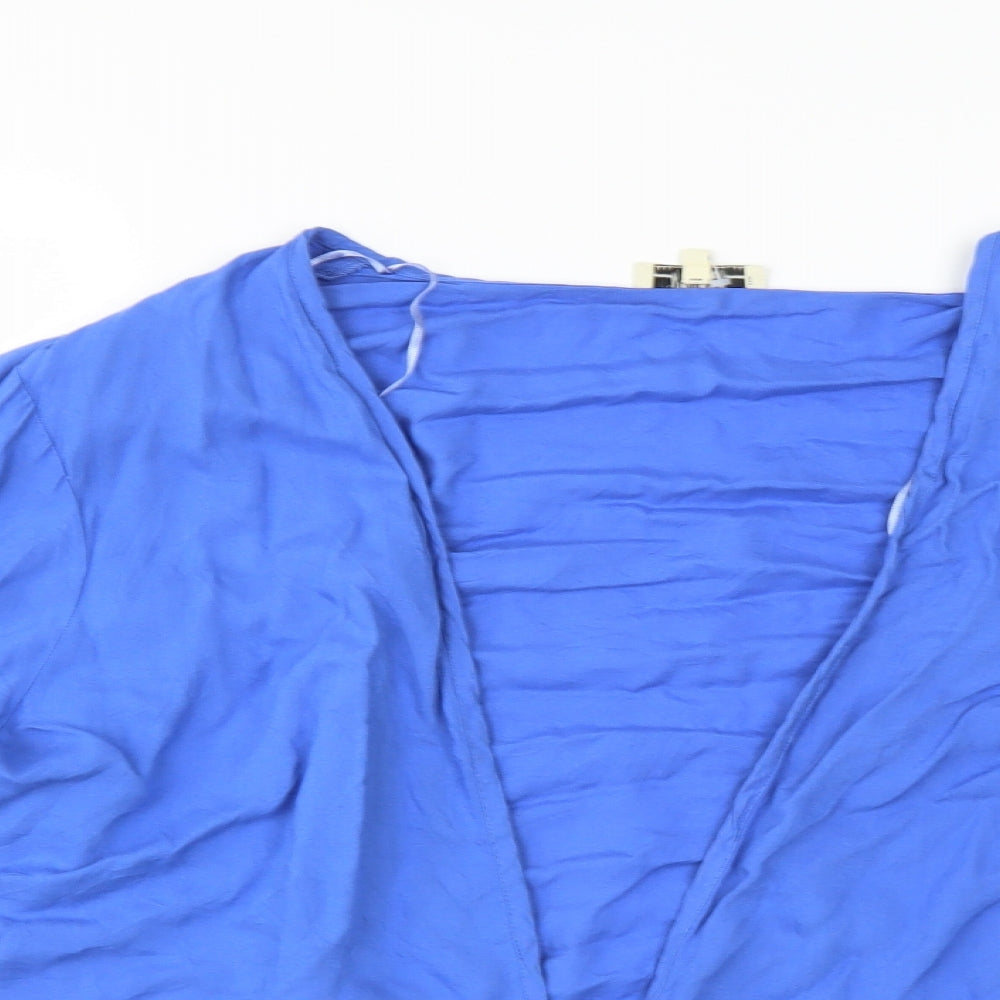 Matalan Womens Blue   Cardigan Jumper Size L