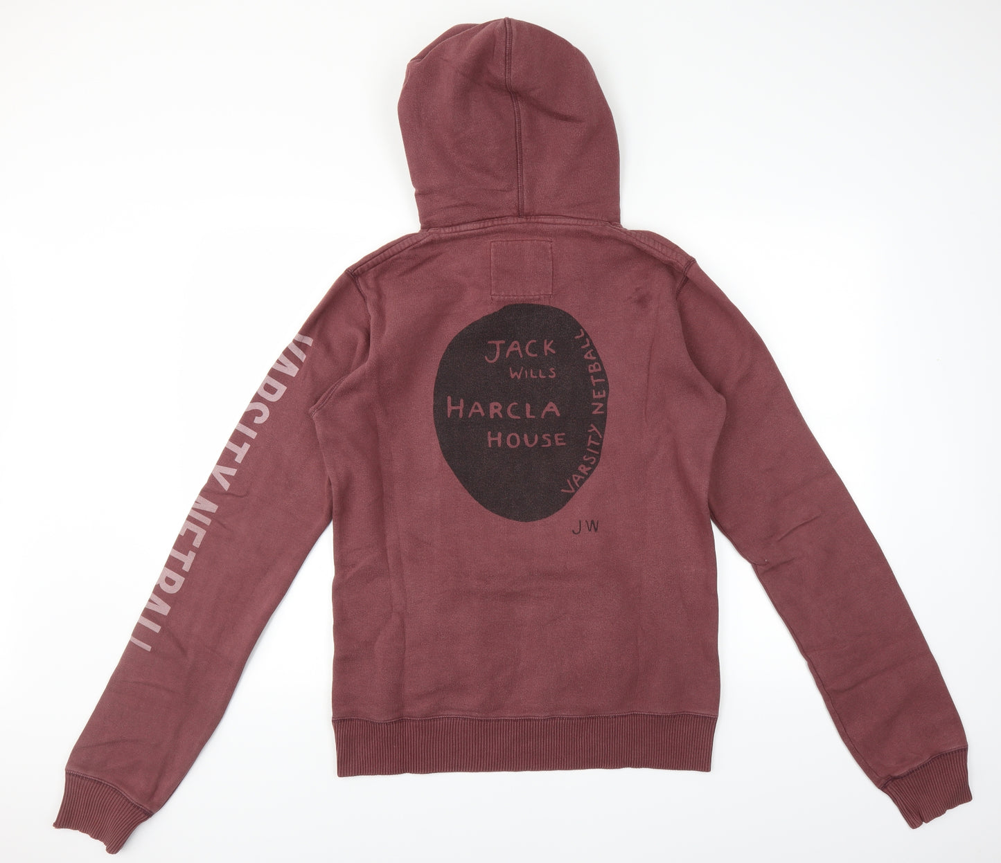 Jack Wills Womens Brown   Pullover Hoodie Size 14