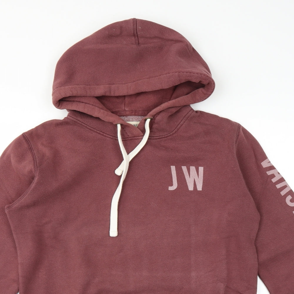 Jack Wills Womens Brown   Pullover Hoodie Size 14