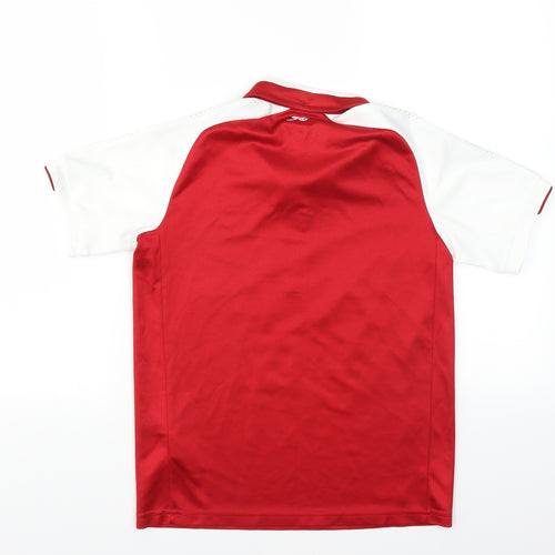 PUMA Boys Red   Basic Polo Size 11-12 Years  - Arsenal FC