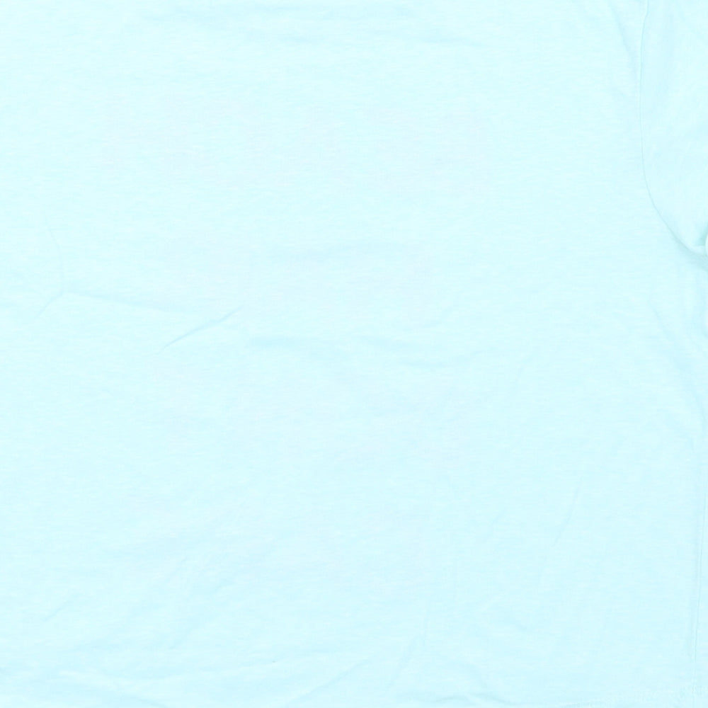 Candy Couture Girls Blue   Basic T-Shirt Size 14 Years