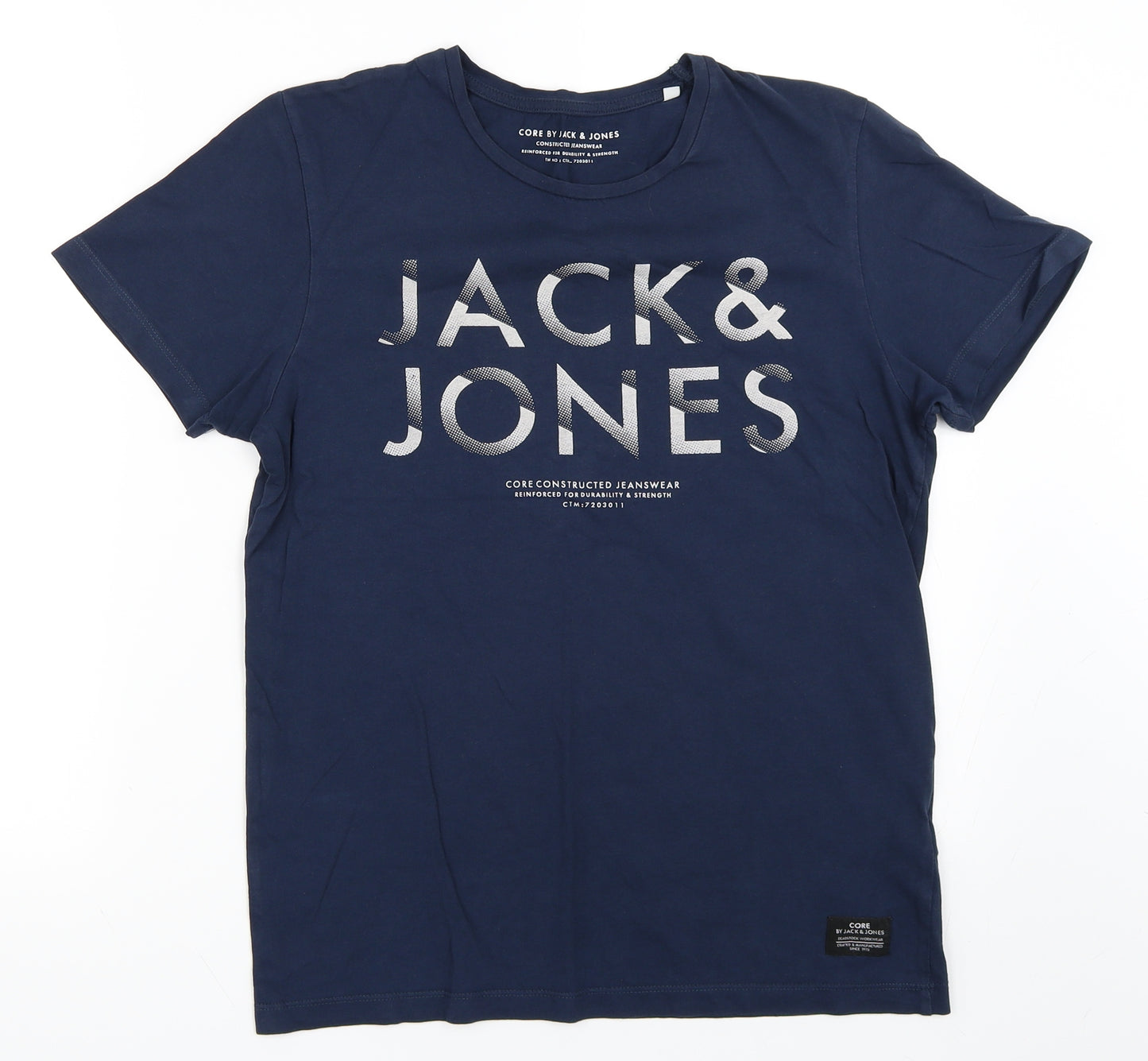 Jack Jones Womens Blue   Basic T-Shirt Size M