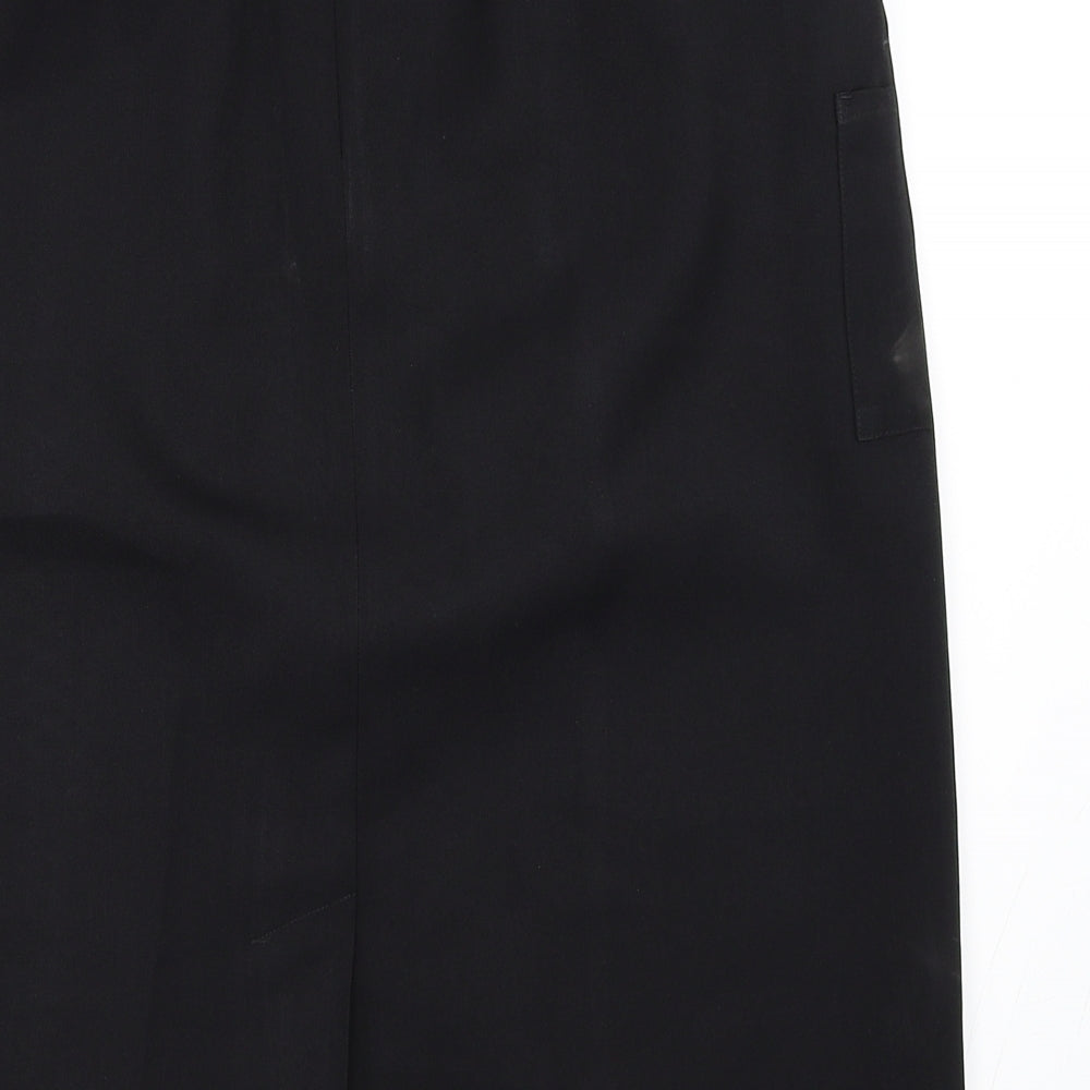 Dimensions Womens Black   Straight & Pencil Skirt Size 14