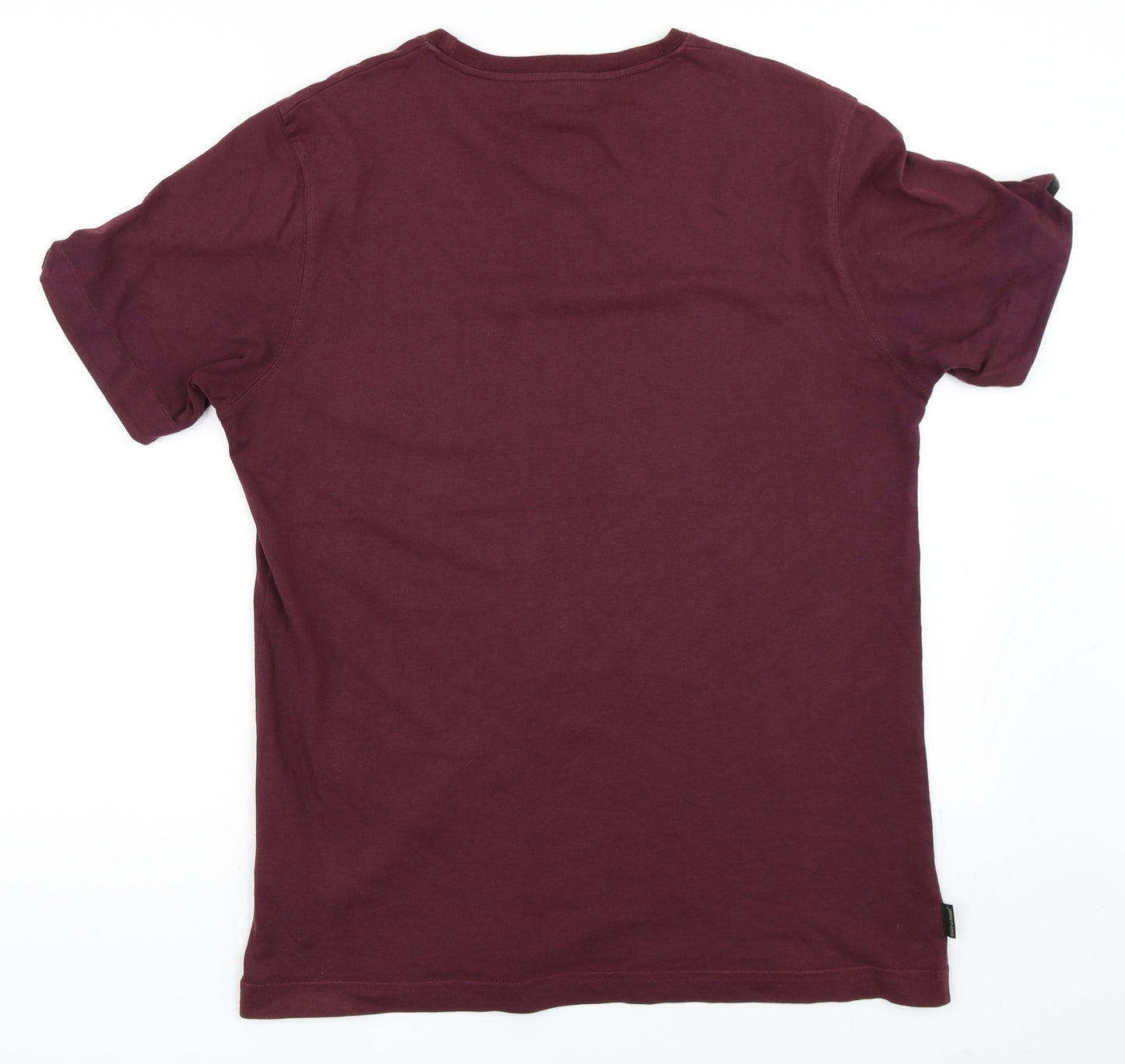 One True Saxon Mens Red    T-Shirt Size L
