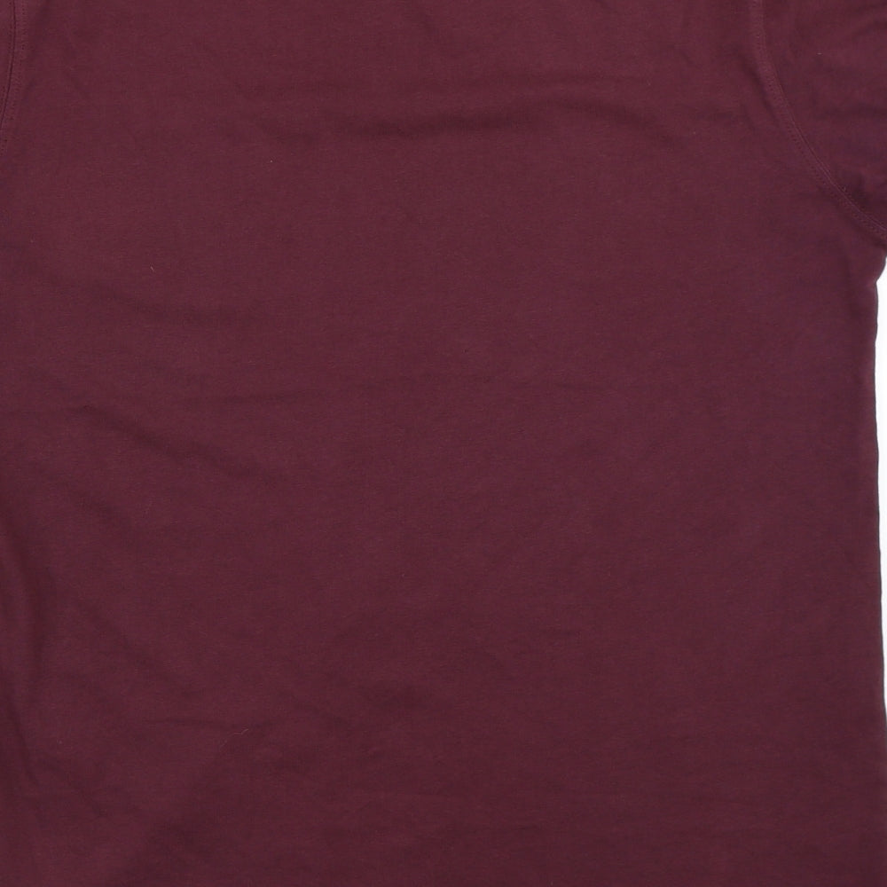 One True Saxon Mens Red    T-Shirt Size L