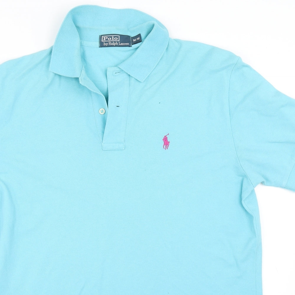 Ralph Lauren Mens Blue    Polo Size M