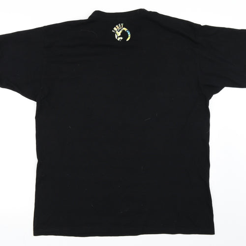 Fusey Mens Black    T-Shirt Size M