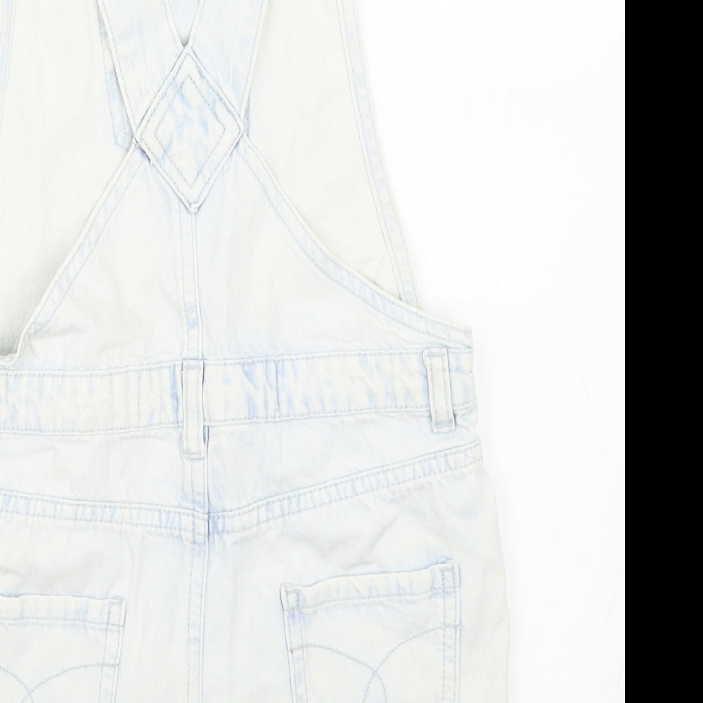 Primark Girls Blue  Denim Dungaree One-Piece Size 8-9 Years