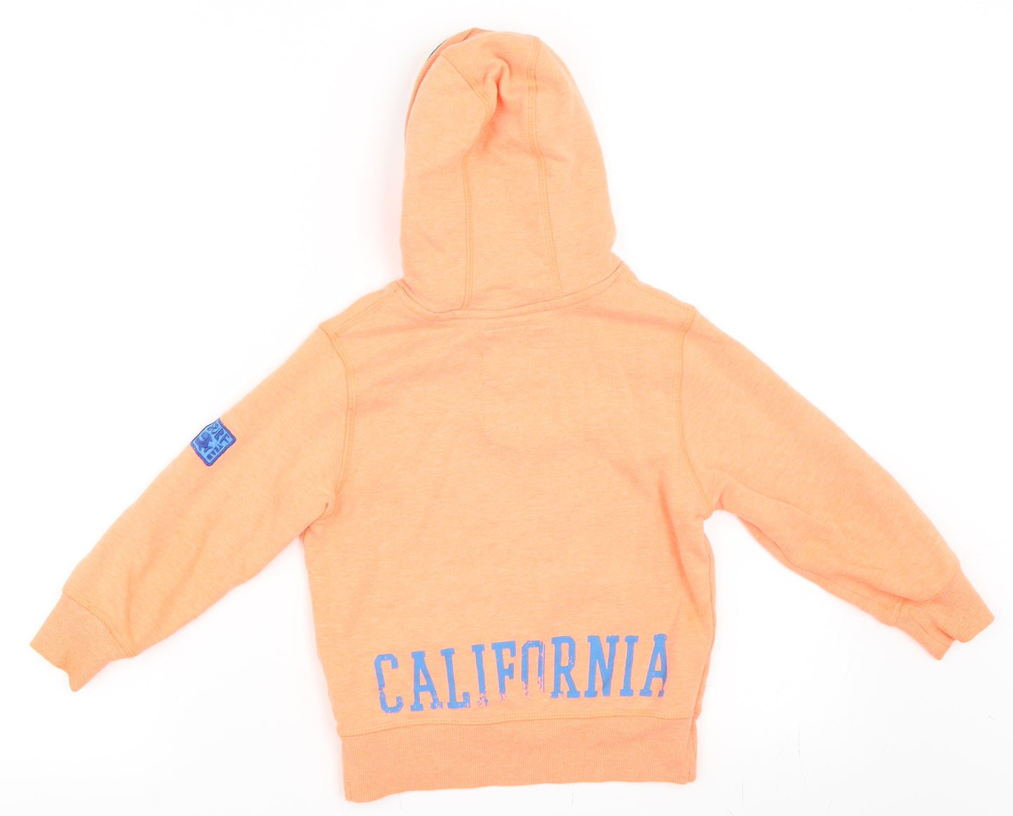 NEXT Girls Orange   Pullover Hoodie Size 3 Years