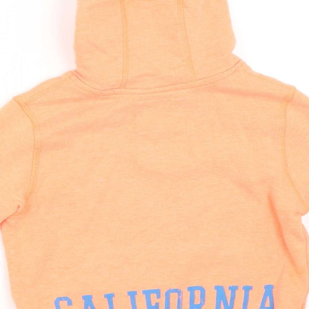 NEXT Girls Orange   Pullover Hoodie Size 3 Years