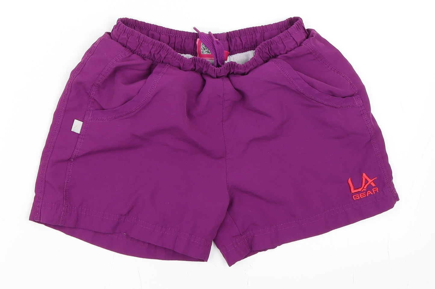 LA Gear Girls Purple   Bermuda Shorts Size 11-12 Years - Swim Shorts