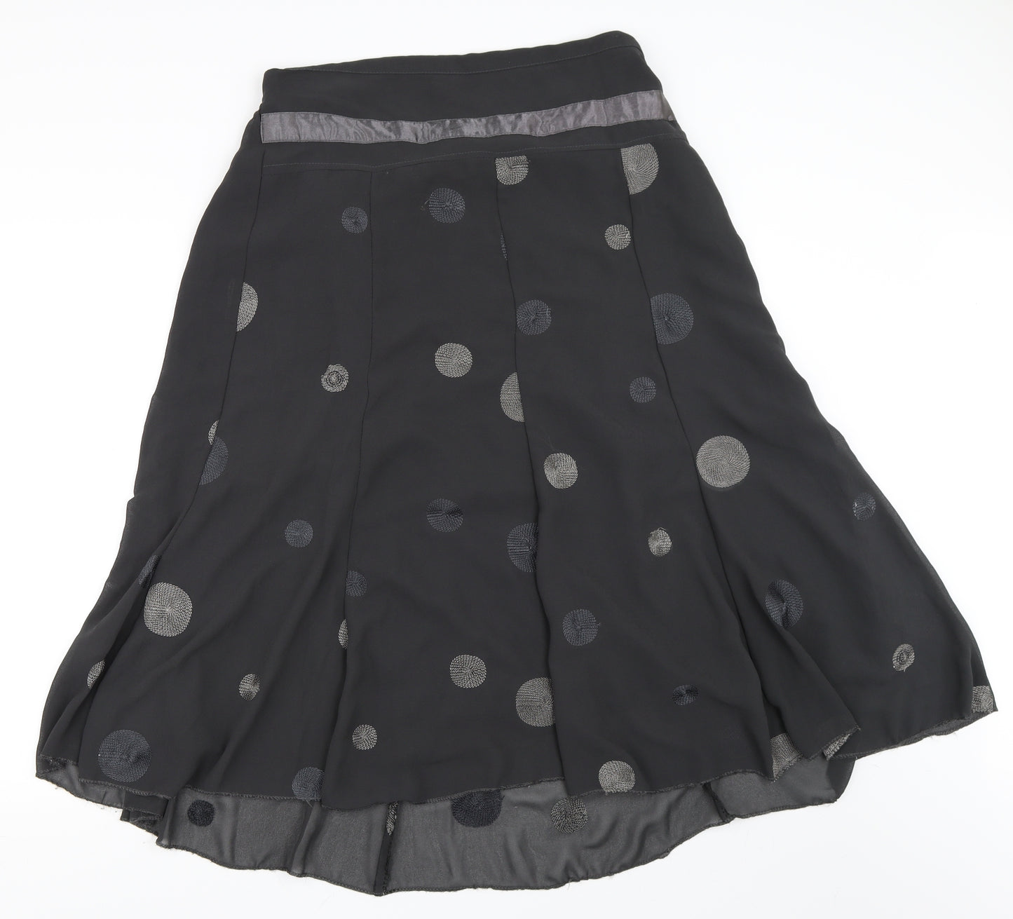 Pearl Collection Womens Grey   Flare Skirt Size 18