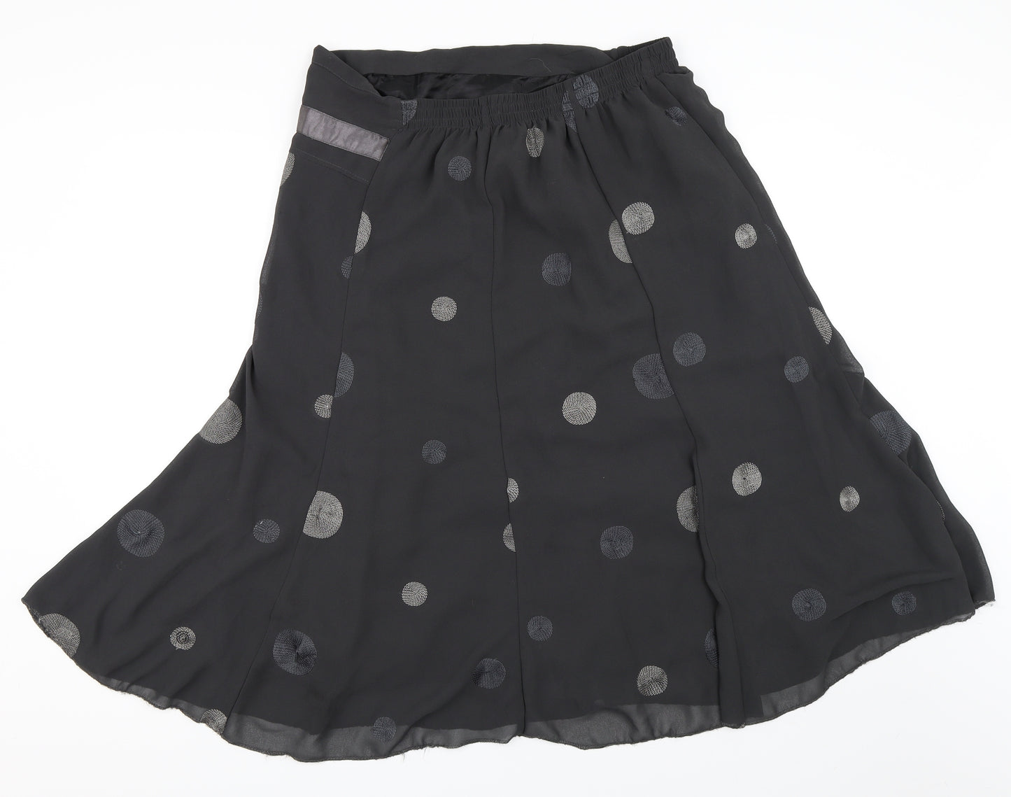 Pearl Collection Womens Grey   Flare Skirt Size 18