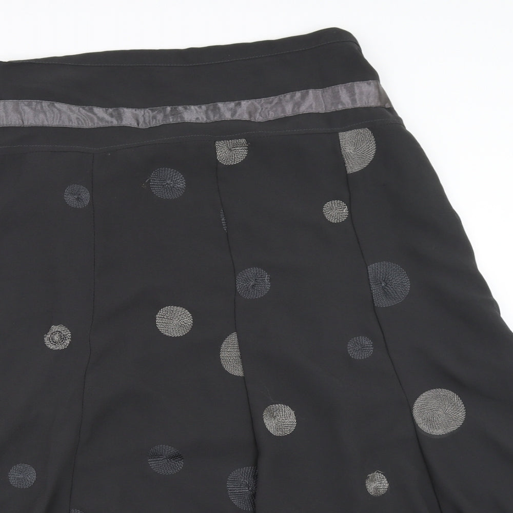 Pearl Collection Womens Grey   Flare Skirt Size 18