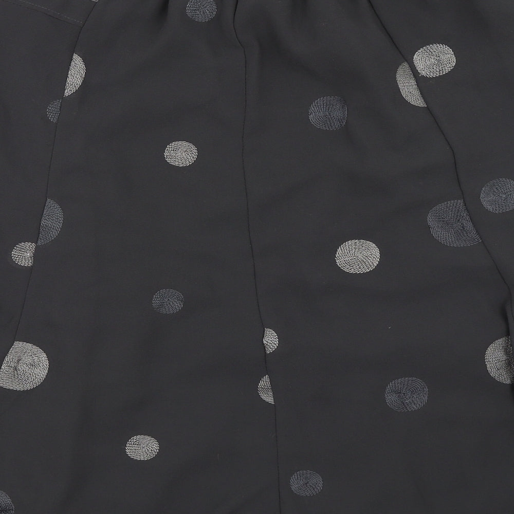 Pearl Collection Womens Grey   Flare Skirt Size 18