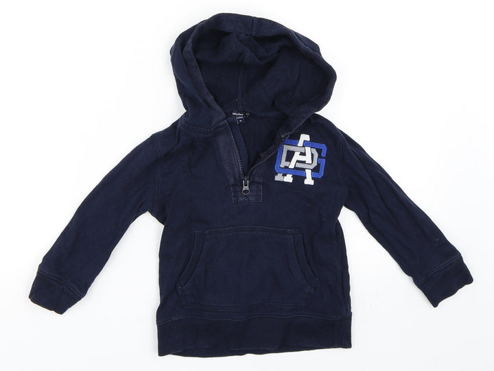 Gap Boys Blue Pullover Hoodie Size 2 Years