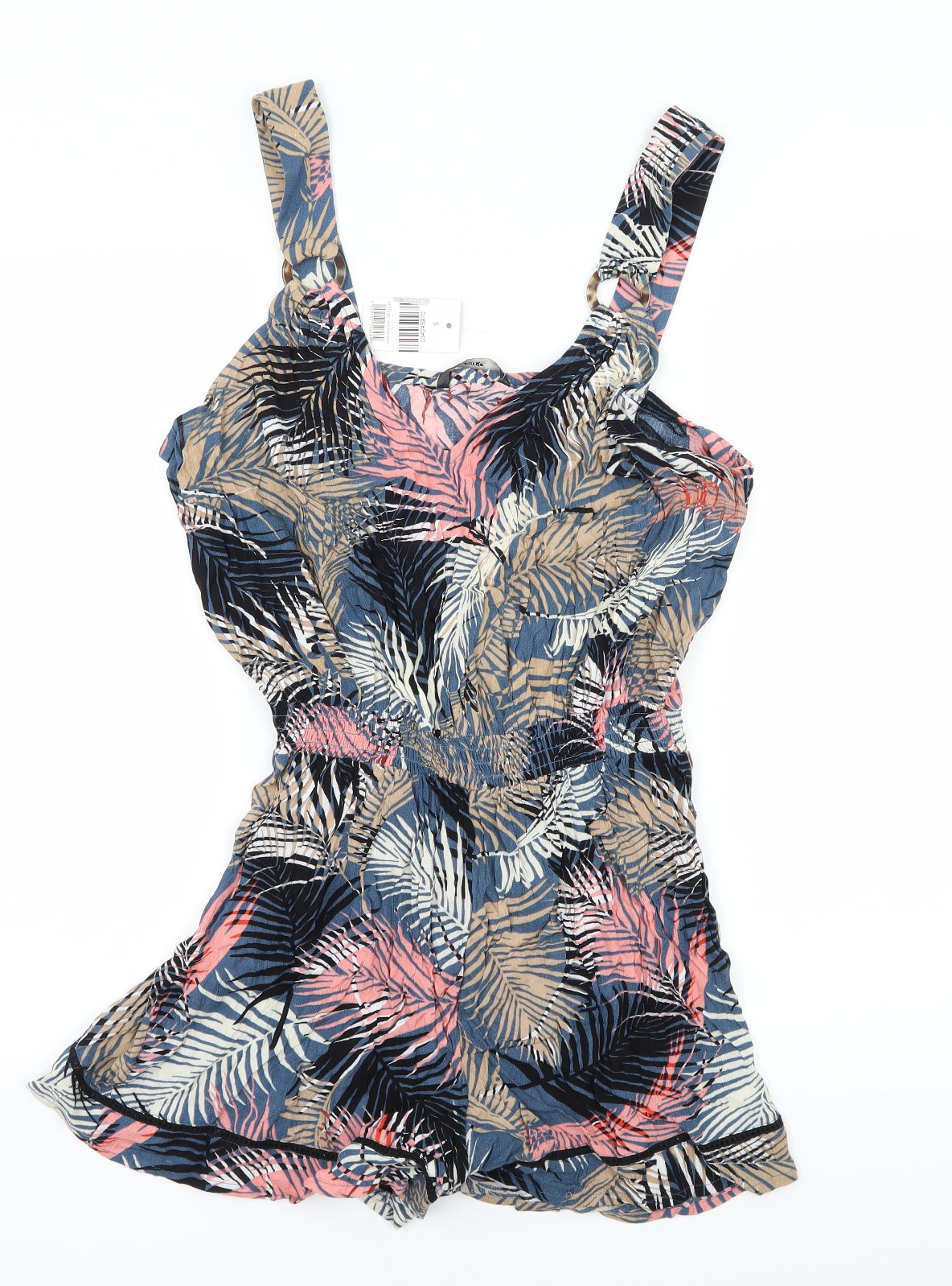 George Womens Multicoloured Floral  Playsuit One-Piece Size S