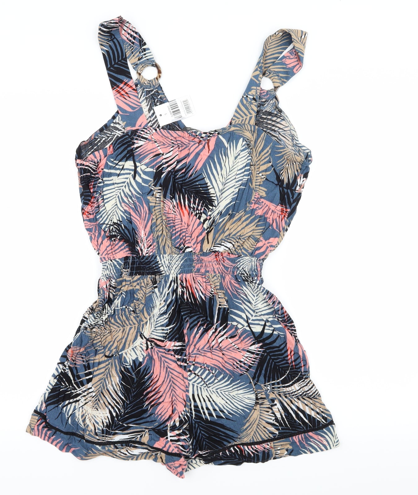 George Womens Multicoloured Floral  Playsuit One-Piece Size S