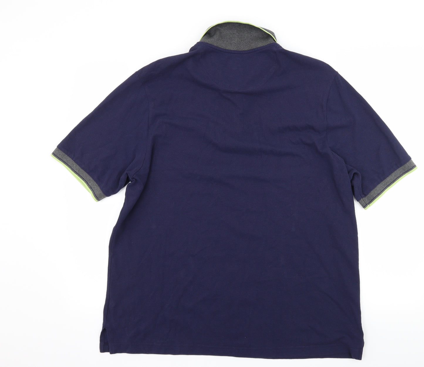 Marks and Spencer Mens Blue  Jersey  Polo Size L