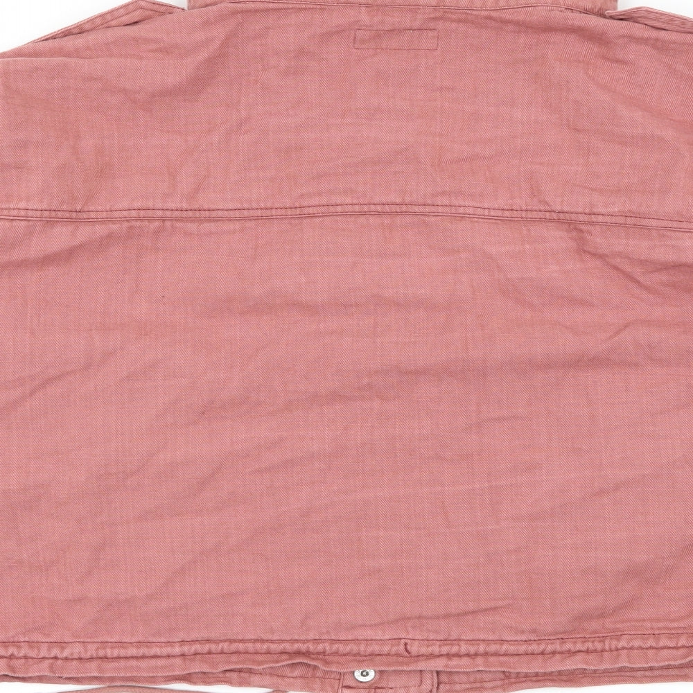 NEXT Womens Pink  Denim Jacket  Size 8