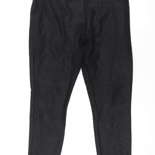 NEXT Womens Black  Jersey Capri Leggings Size 14 L25 in