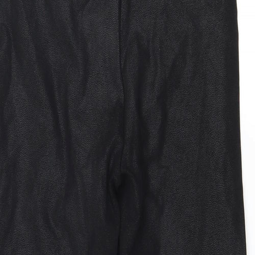 NEXT Womens Black  Jersey Capri Leggings Size 14 L25 in
