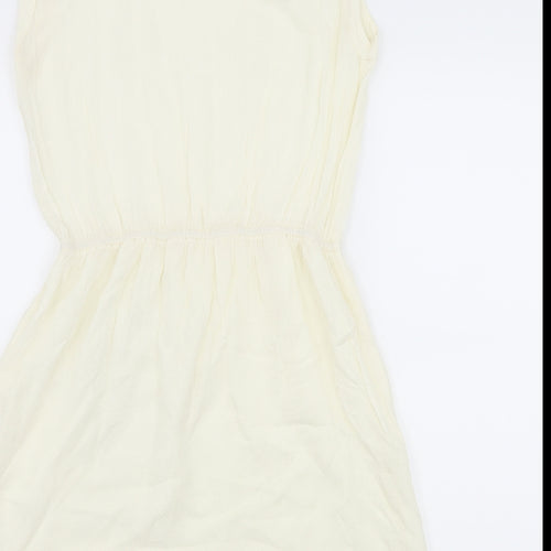 Kilibbi Womens Ivory   Skater Dress  Size M