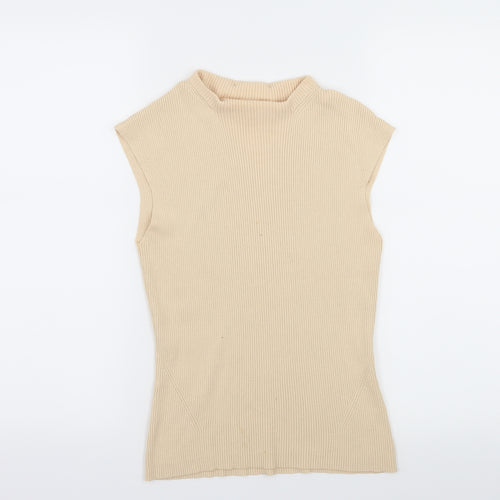 Precis Petite Womens Ivory  Jersey Pullover Jumper Size M