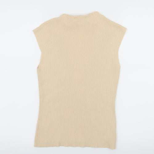 Precis Petite Womens Ivory  Jersey Pullover Jumper Size M