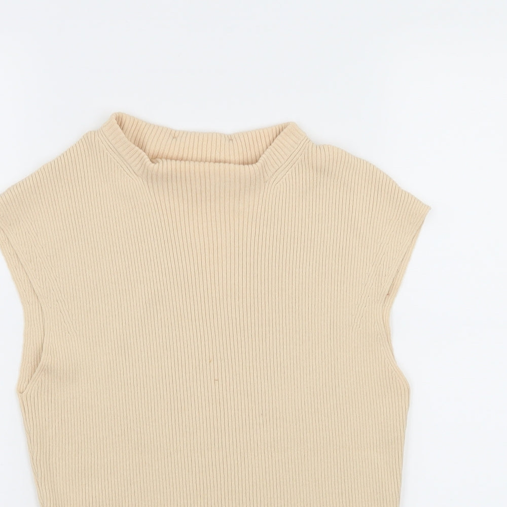 Precis Petite Womens Ivory  Jersey Pullover Jumper Size M